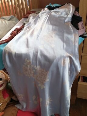 Floral Satin Dress